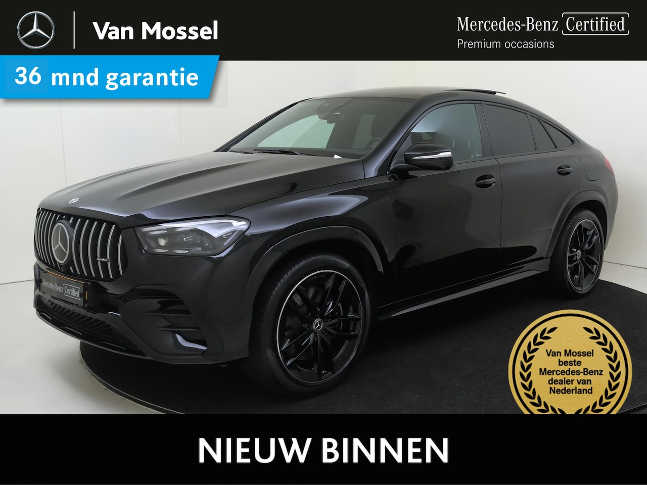 Mercedes-Benz GLE-Klasse Coupé - 350 de 4MATIC AMG Line / Panoramadak/ 22 inch/ AIRMATIC/ Burmester/ Nappaleder - AutoWereld.nl