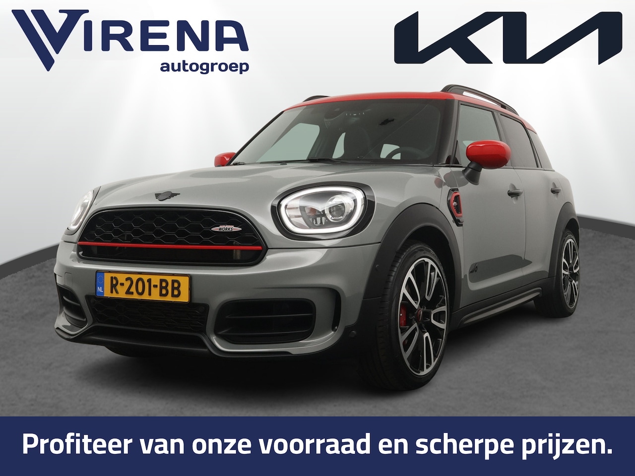 MINI Countryman - Mini 2.0 John Cooper Works ALL4 White Silver Edition Automaat - Airco - Apple Carplay/Andr - AutoWereld.nl