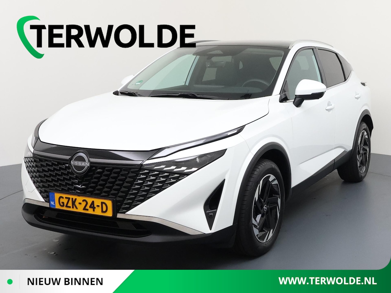 Nissan Qashqai - 1.3 MHEV Xtronic N-Connecta | AUTOMAAT | Panoramadak | Origineel NL | Stoel-, Stuur- & Voo - AutoWereld.nl