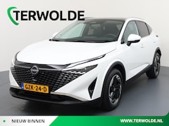 Nissan Qashqai - 1.3 MHEV Xtronic N-Connecta | AUTOMAAT | Panoramadak | Origineel NL | Stoel-, Stuur- & Voo