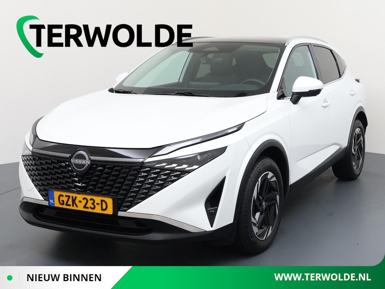 Nissan Qashqai - 1.3 MHEV Xtronic N-Connecta | AUTOMAAT | Panoramadak | Origineel NL | Stoel-, Stuur- & Voo - AutoWereld.nl