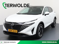 Nissan Qashqai - 1.3 MHEV Xtronic N-Connecta | AUTOMAAT | Panoramadak | Origineel NL | Stoel-, Stuur- & Voo