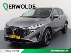 Nissan Qashqai - 1.3 MHEV Xtronic N-Connecta | AUTOMAAT | Panoramadak | Origineel NL | Stoel-, Stuur- & Voo