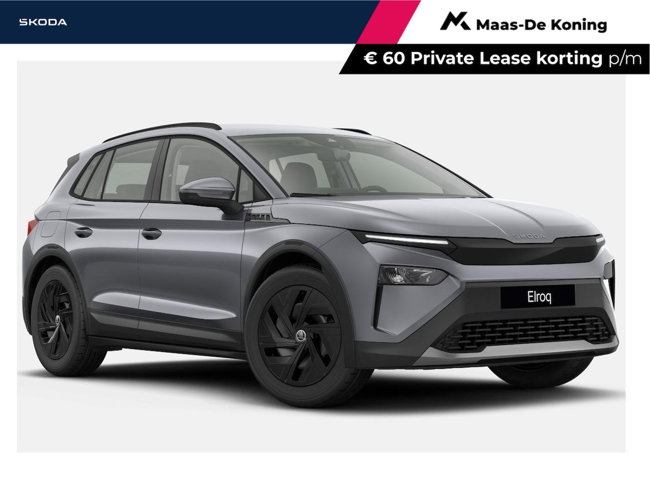 Skoda Elroq - Limited 50 Elektromotor 125 kW / 170 PK SUV Elektr isch | Graphite Grey | Wegklapbare trek - AutoWereld.nl