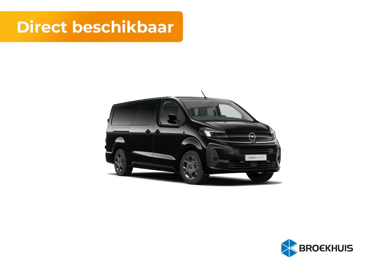 Opel Vivaro-e - L3 75 kWh STX Dubbele Cabine | Comfort Pakket | Elektrisch bedienbare en verwarmde buitens - AutoWereld.nl