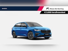 Skoda Scala - 1.0 TSI Monte Carlo 85 kW / 115 PK Hatchback 6 versn | Race Blue | Trekhaak