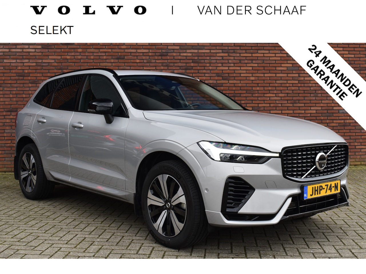 Volvo XC60 - T6 350PK Plug-in hybrid AWD Plus Dark | Trekhaak | Lighting | - AutoWereld.nl