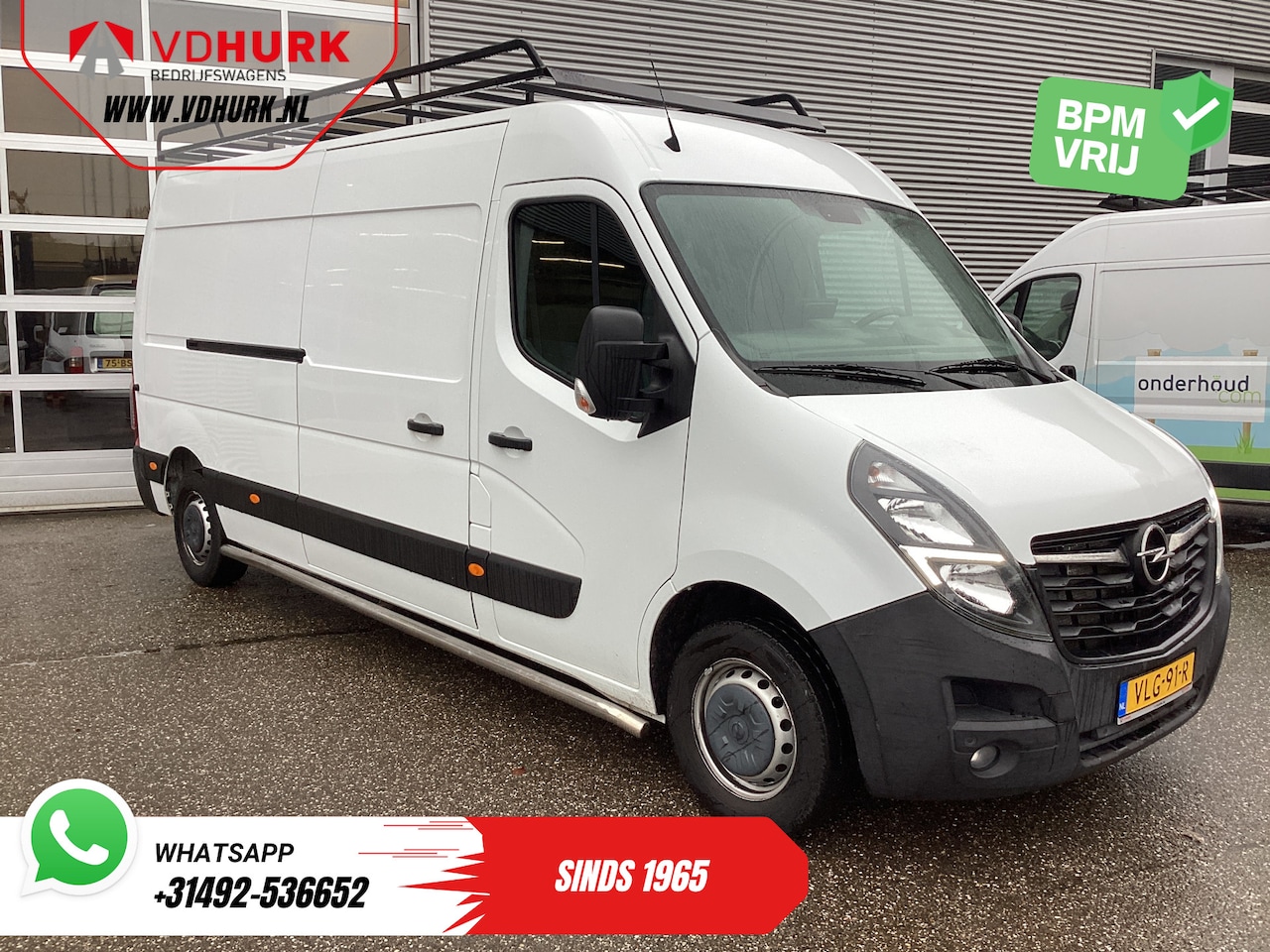 Opel Movano - 2.3 Turbo 136PK L3H2 Camera/ Climate/ Cruise/ PDC/ Trekhaak / 2,5T trekgew./ Imperiaal+tra - AutoWereld.nl