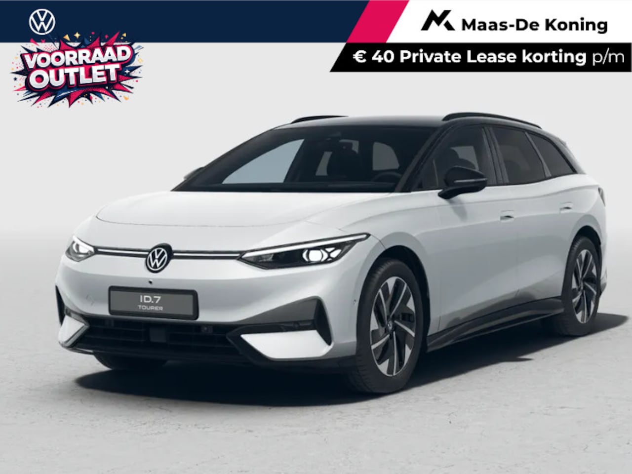 Volkswagen ID.7 - Pro Limited Edition 77 kWh accu 286 PK · Draadloze telefoonlader · 360 camera · verwarmde - AutoWereld.nl