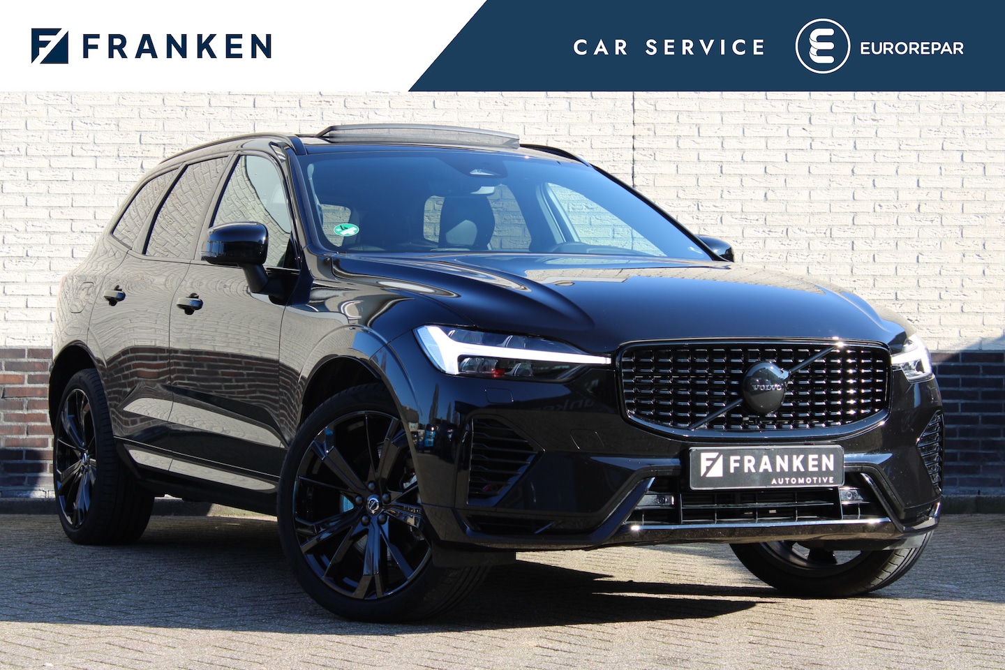 Volvo XC60 - 2.0 T8 Plug-in hybrid AWD Ultra Black Edition | Luchtvering | B&W | Head-Up - AutoWereld.nl