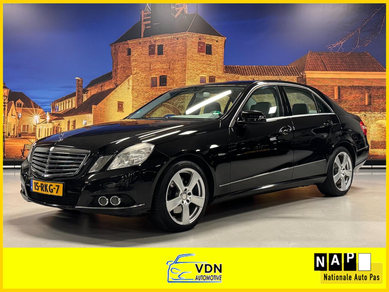 Mercedes-Benz E-klasse - 350 CDI Elegance Automaat Leer Navi - AutoWereld.nl