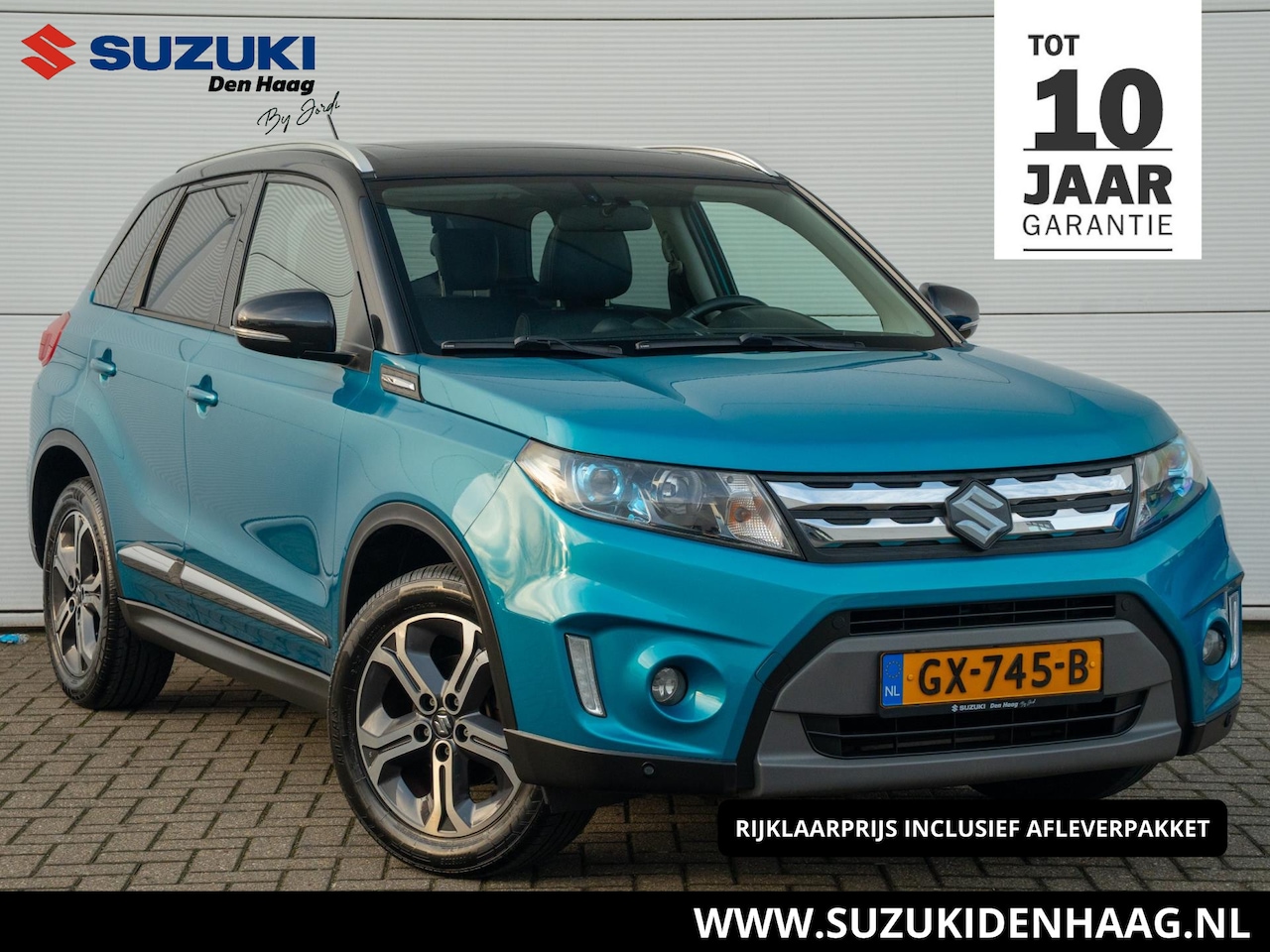 Suzuki Vitara - 1.6 High Executive | Panoramadak| Apple/ Android carplay | Parkeersensoren V+A| Leder|Keyl - AutoWereld.nl