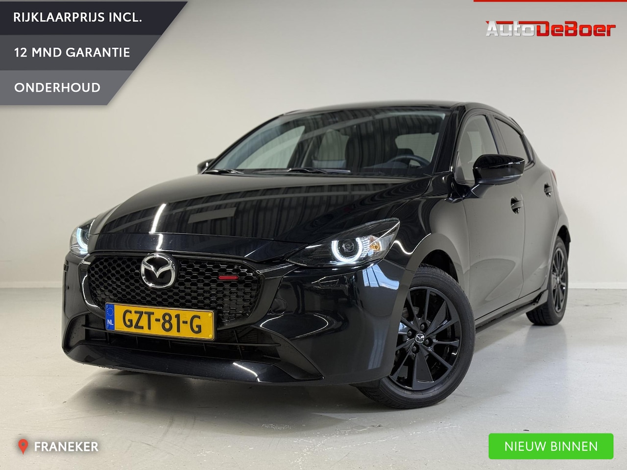 Mazda 2 - 1.5 e-SkyActiv-G 90 Homura Aero Pack | Armsteun | BSM | Camera | Cruise | Apple Carplay/An - AutoWereld.nl