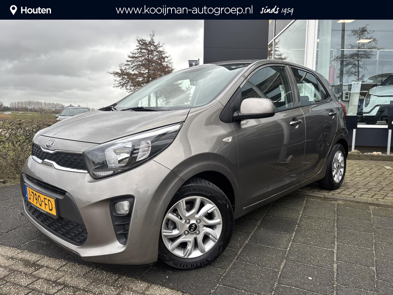 Kia Picanto - 1.0 MPi DynamicPlusLine Dealeronderhouden, Navigatie, Apple Carplay/Android Auto, Cruise C - AutoWereld.nl
