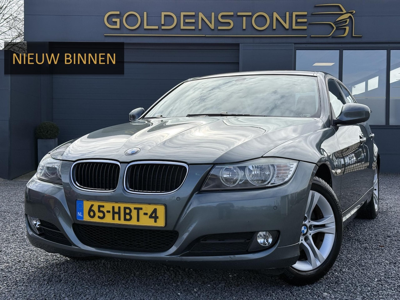 BMW 3-serie - 318i Business Line 2e Eigenaar,Automaat,Navi,Clima,Cruise,Halfleder,Lm velgen,Pdc V+A,143p - AutoWereld.nl