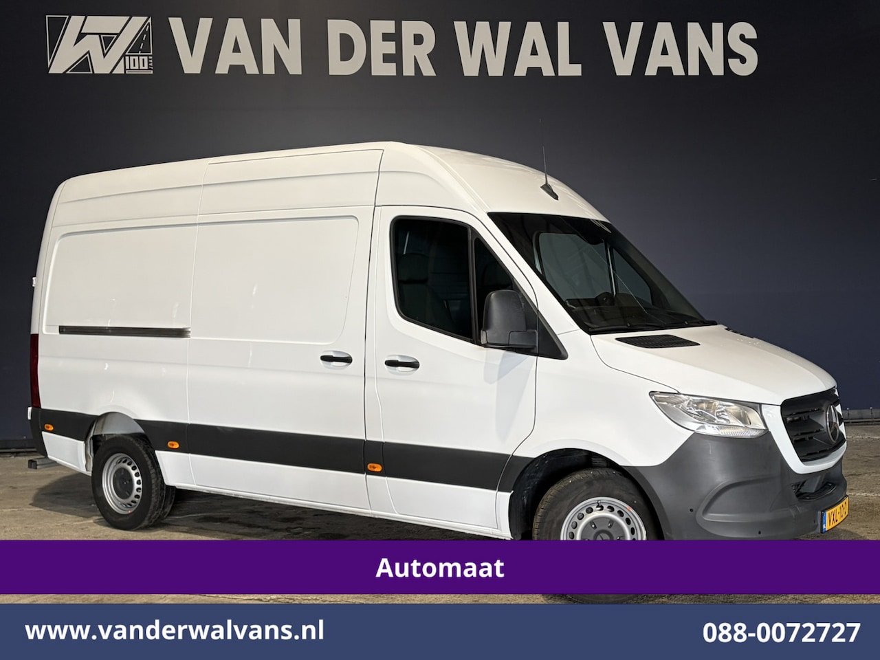 Mercedes-Benz Sprinter - 317 CDI 170pk 9G-Tronic Automaat 3500kg Trekhaak L2H2 Euro6 Airco | Camera | Navigatie | A - AutoWereld.nl
