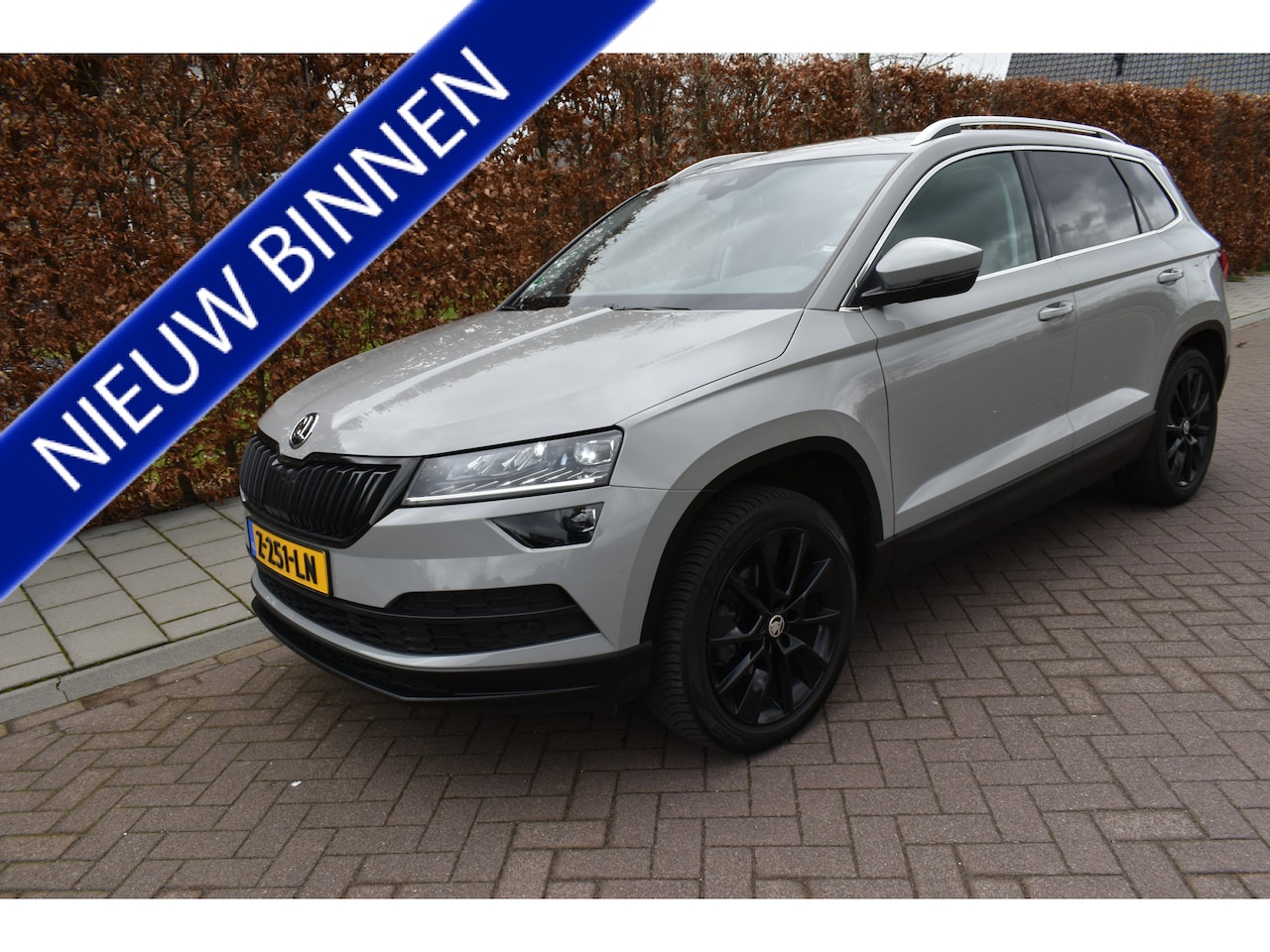 Skoda Karoq - 1.5 TSI ACT Style Sport LEER, TREKH. ZÉÉR MOOI! - AutoWereld.nl