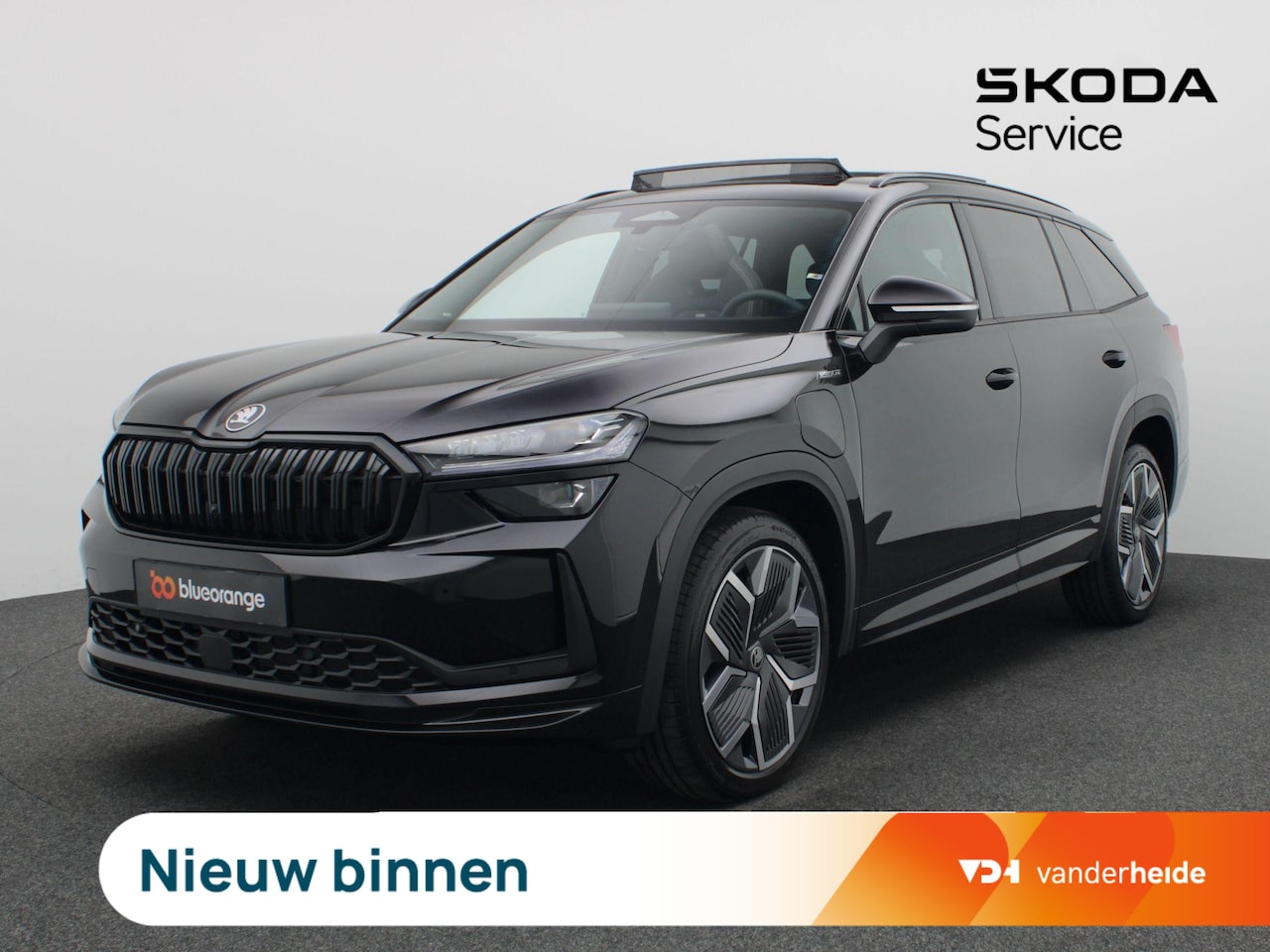 Skoda Kodiaq - 1.5 TSI PHEV Sportline Business 204PK DSG Pano-schuifdak, matrix led, trekhaak, Canton sou - AutoWereld.nl