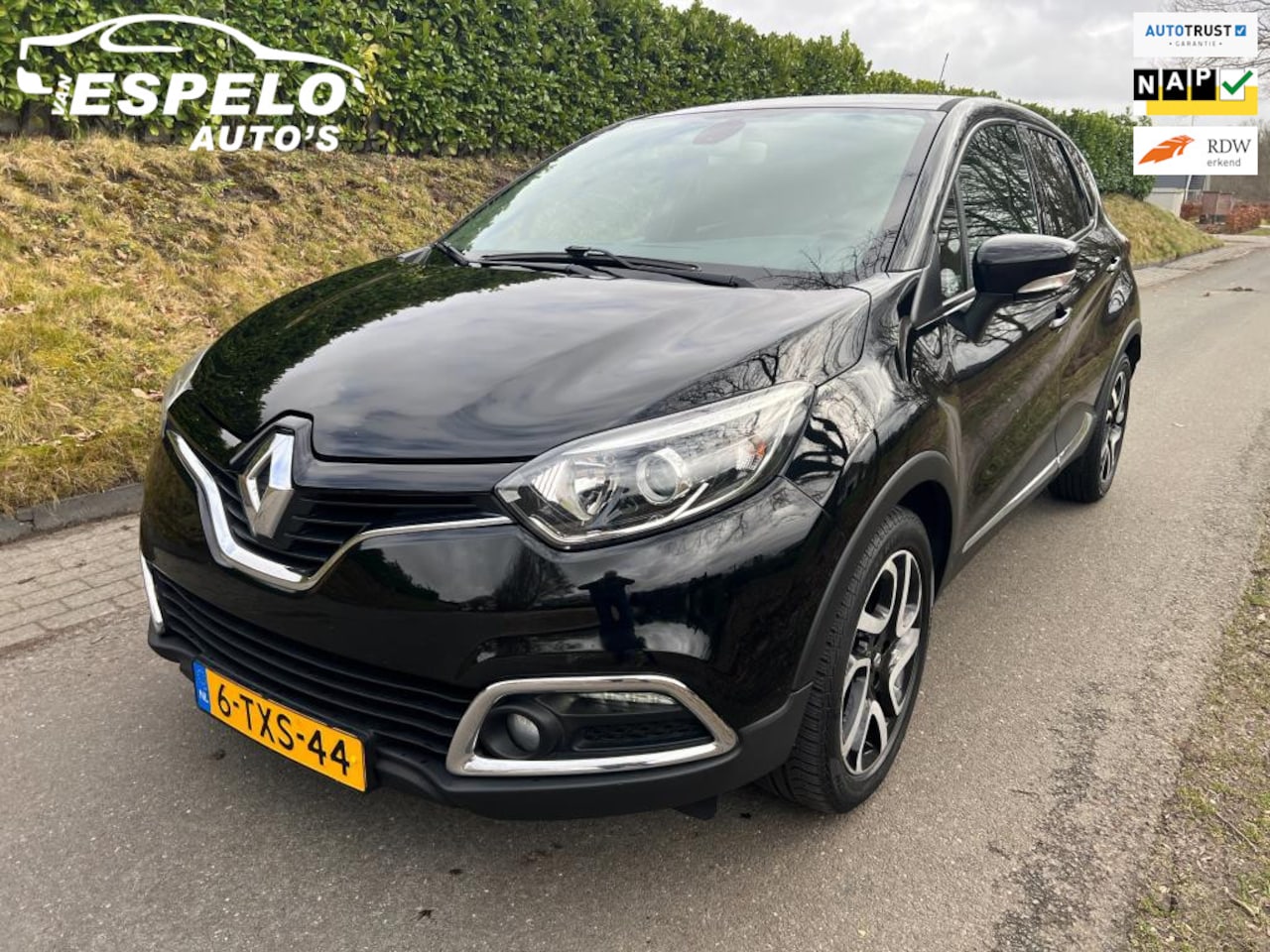 Renault Captur - 0.9 TCe Dynamique met onderhoudsboekjes en oa: Navi, Tel, Cruise, Clima, Camera , Isofix, - AutoWereld.nl