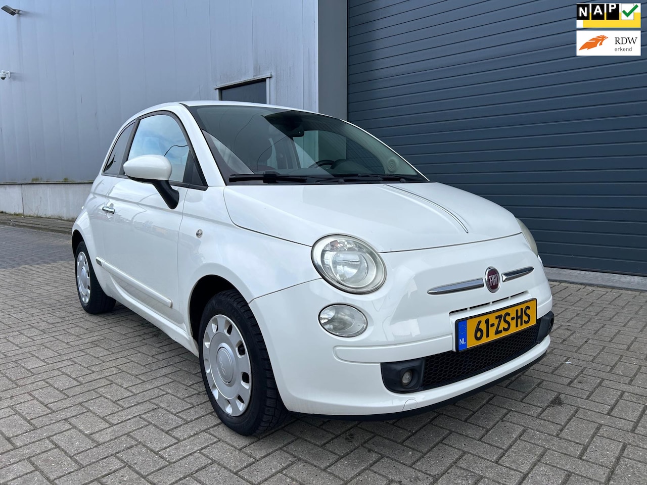 Fiat 500 - 1.4i 16V Sport CLIMA NAP LEDER 2008 - AutoWereld.nl