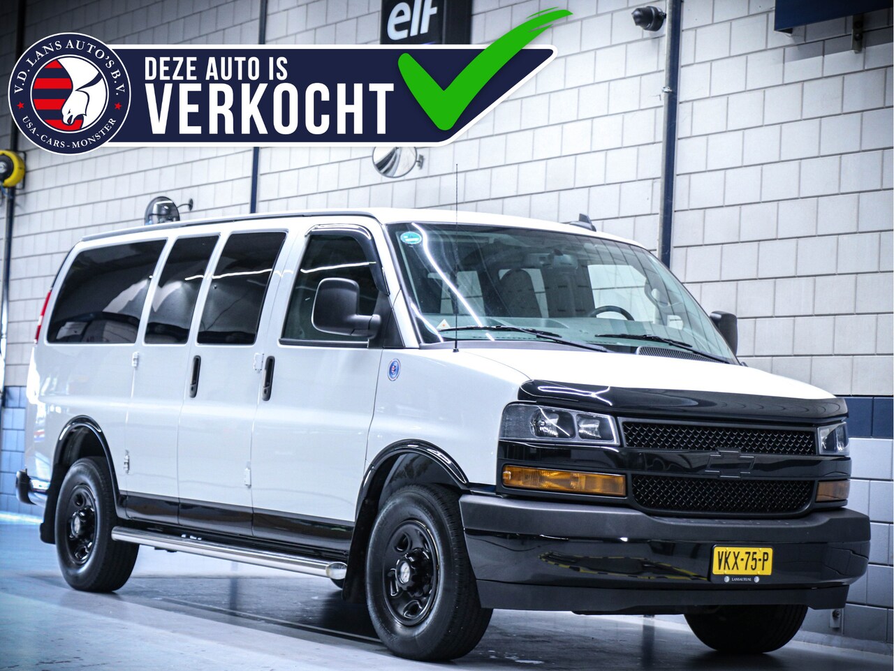 Chevrolet Chevy Van - | Fiscale waarde slechts € 38.392,-, lage bijtelling! | Express 2500 V8 6.0L 6-persoons du - AutoWereld.nl