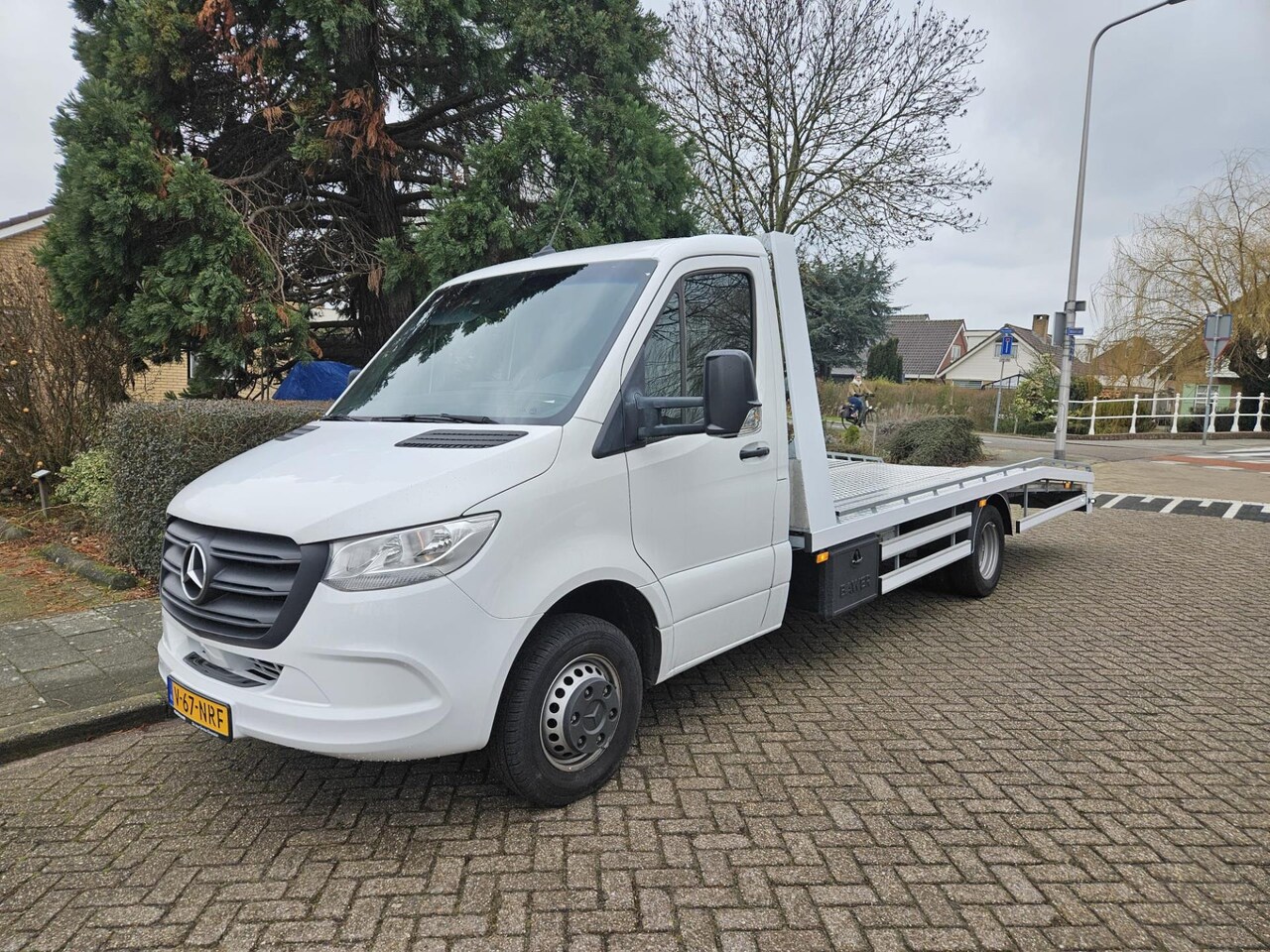 Mercedes-Benz Sprinter - 516 CDI 2.2 Automaat Oprijwagen Autotransport 2022 - AutoWereld.nl