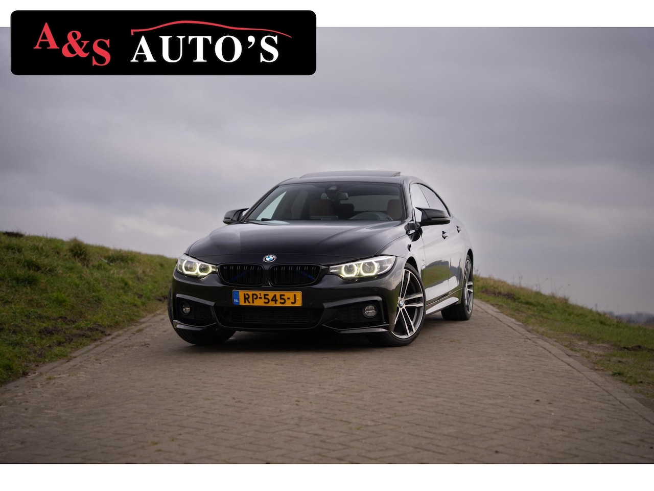 BMW 4-serie Gran Coupé - 420d High Executive M Pakket Pano Hud Leder Camera Blindspot - AutoWereld.nl