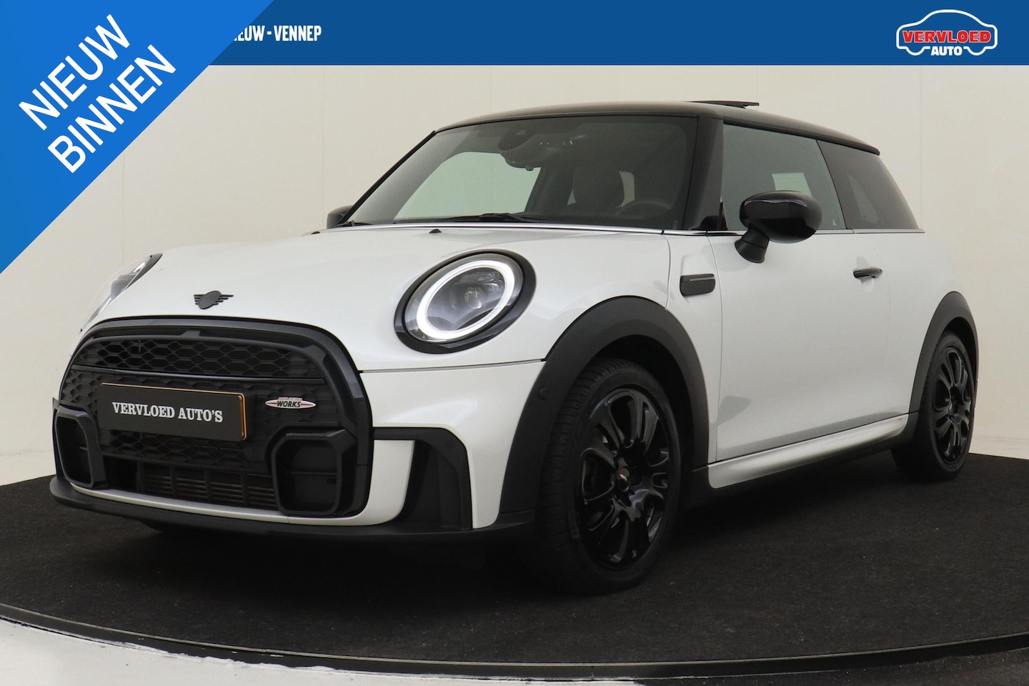 MINI John Cooper Works - Mini COOPER -PANO.DAK|AERO|KEYLESS|STOEL/STUURVERW.|MULTIMEDIA|PRIVACY.GLAS|17"|INCL. ZOME - AutoWereld.nl