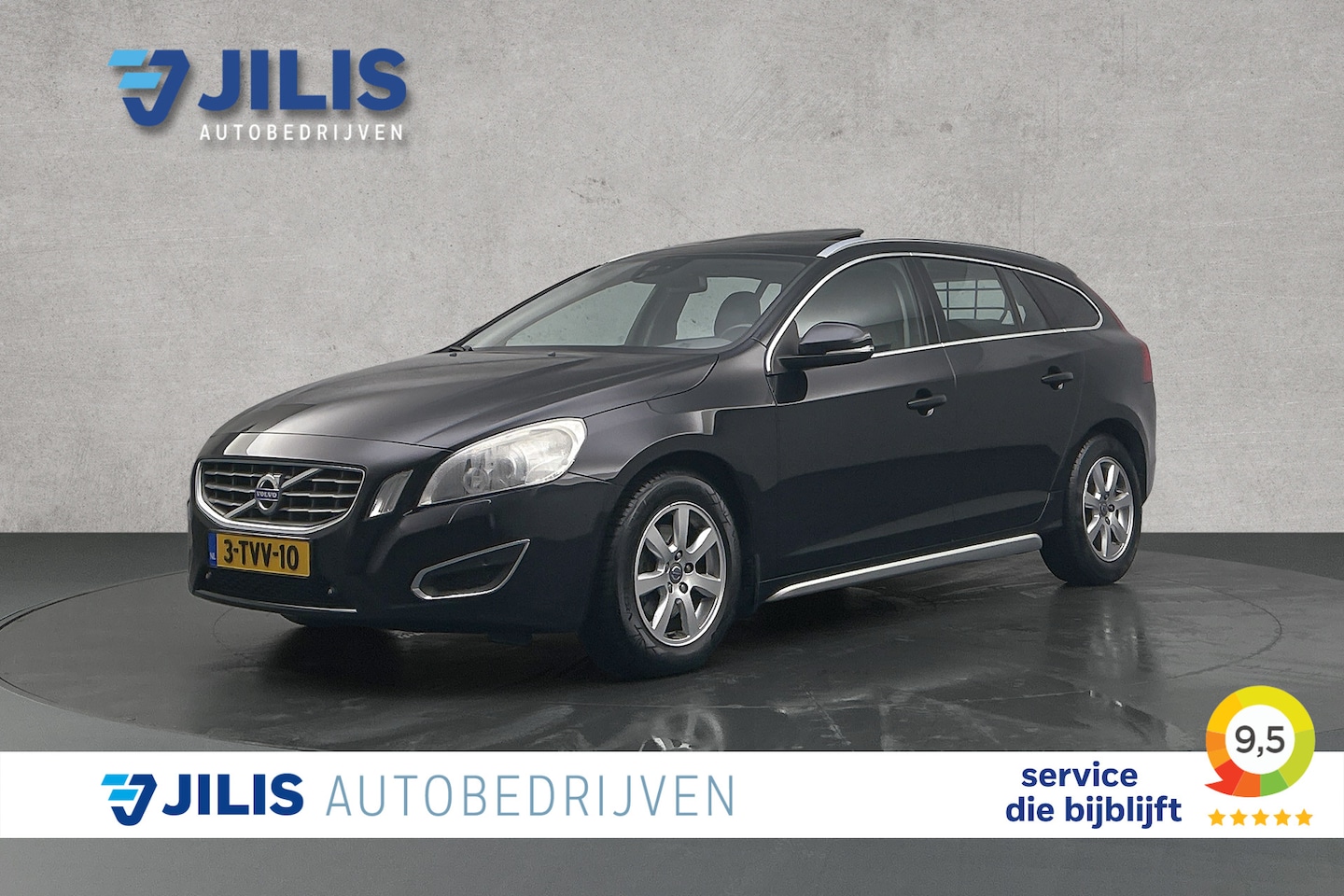 Volvo V60 - 1.6 T4 Summum | Leder | Schuifdak | Navigatie | Cruise control - AutoWereld.nl