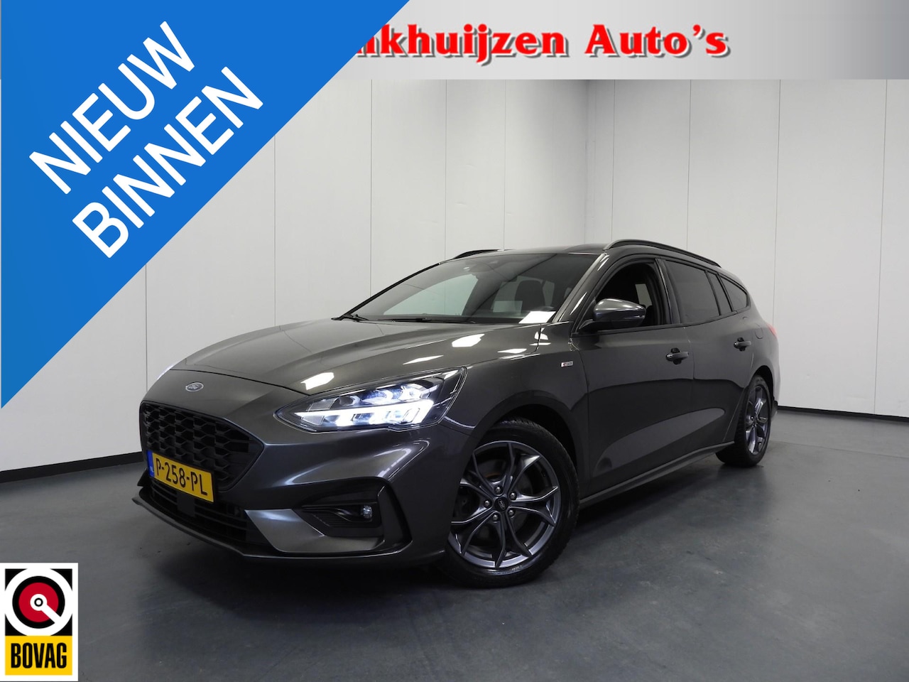 Ford Focus Wagon - 1.0 EcoBoost ST Line Business NAVI/CAMERA/CLIMA/HEAD-UP/LED/17"LMV! - AutoWereld.nl