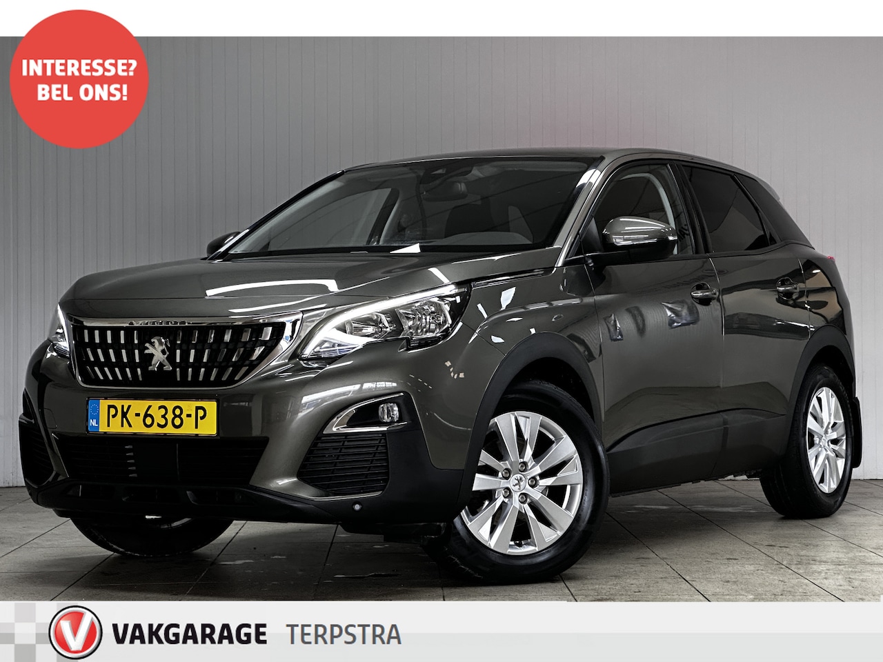 Peugeot 3008 - 1.2 PureTech Active/ Trekhaak/ Virtual Dash./ 17'' LMV/ PDC V+A/ Clima/ Cruise/ Elek. pakk - AutoWereld.nl