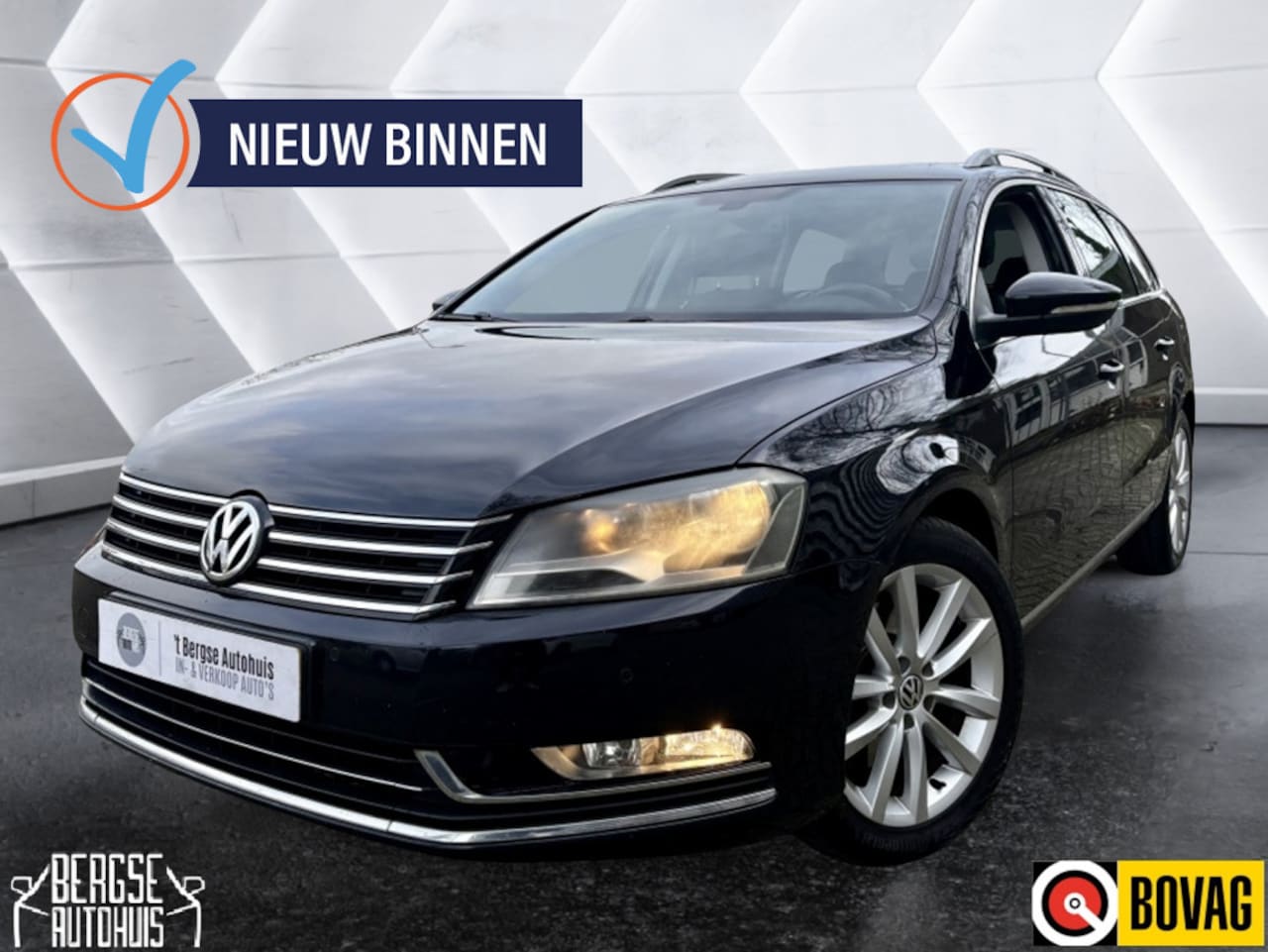 Volkswagen Passat Variant - 1.4 TSI Highl. BlM DSG CRUISE NAVI - AutoWereld.nl