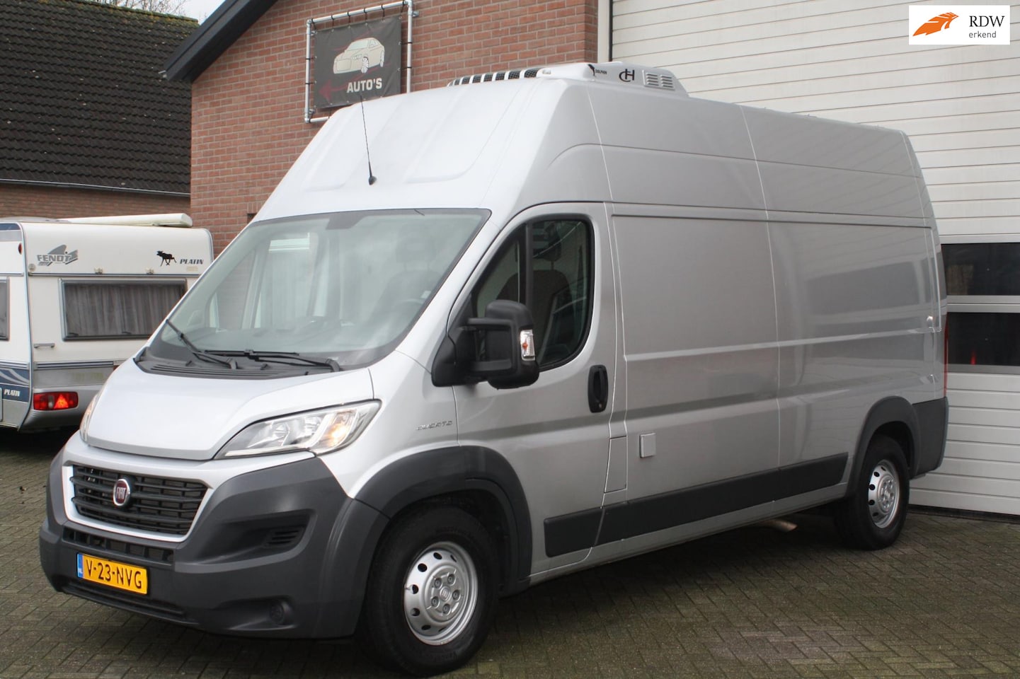 Fiat Ducato - 35H 2.3 MultiJet L3H2 Koelwagen Met Elektrische Lift Achter 9600km!!! Navigatie Airco Came - AutoWereld.nl
