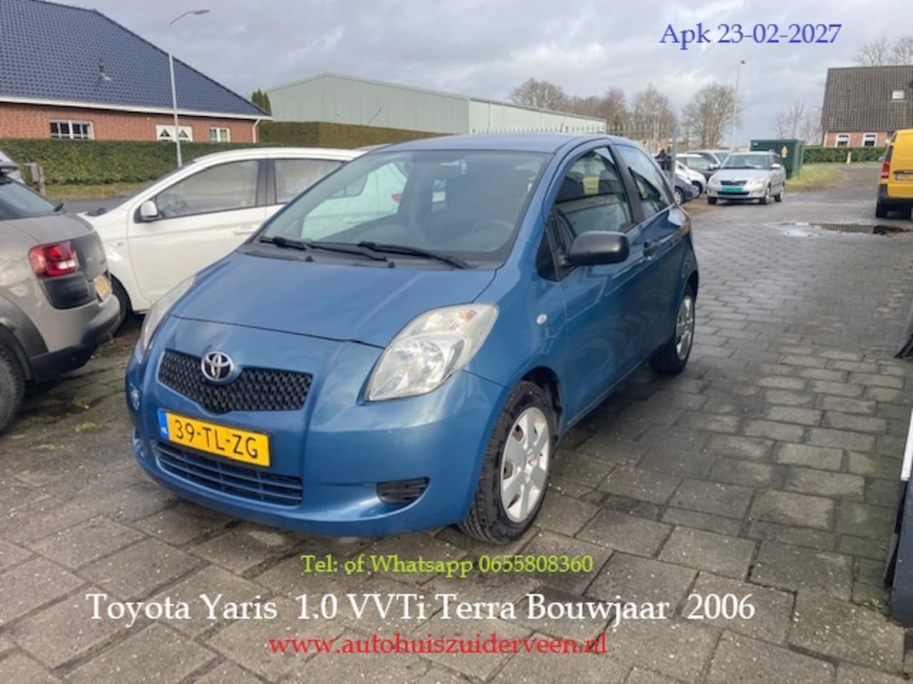 Toyota Yaris - 1.0 12V VVT-I 3DR Terra Apk 23/02/2027 - AutoWereld.nl