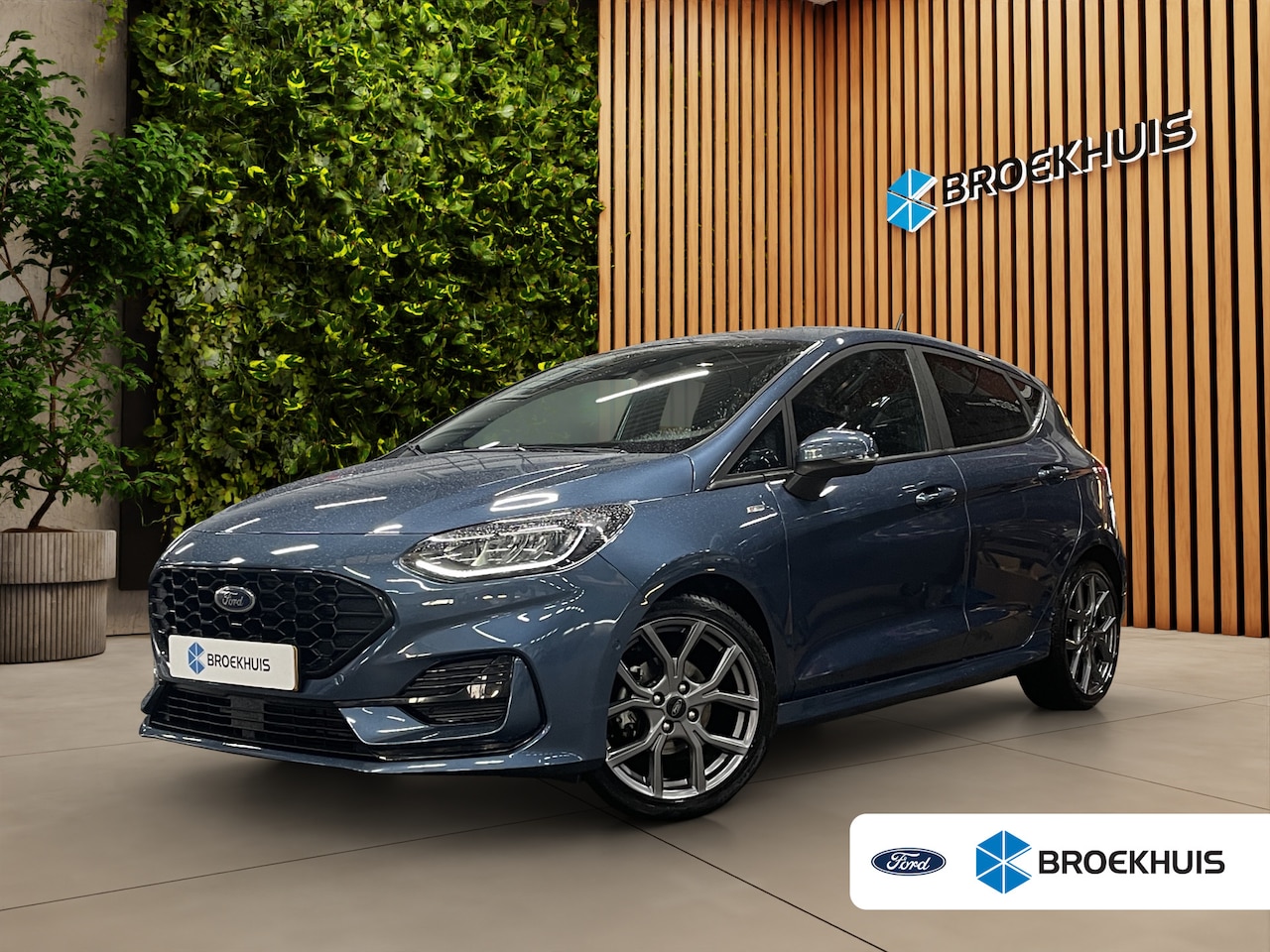 Ford Fiesta - 1.0 EcoBoost Hybrid ST-Line X | Camera | Stuur/stoelverwarming | CarPlay | Navigatie - AutoWereld.nl