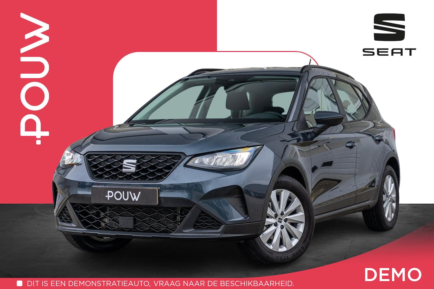 SEAT Arona - 1.0 EcoTSI 95pk Style | Apple Carplay/Android Auto | 16" Velgen - AutoWereld.nl