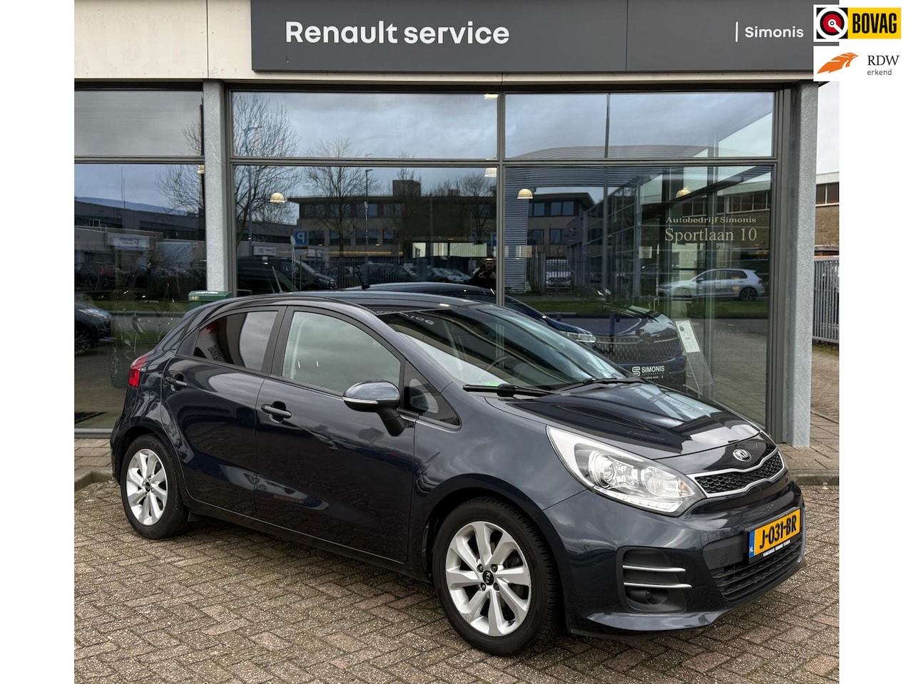 Kia Rio - 1.2 CVVT DynamicLine | Airco | Achteruitrijcamera - AutoWereld.nl