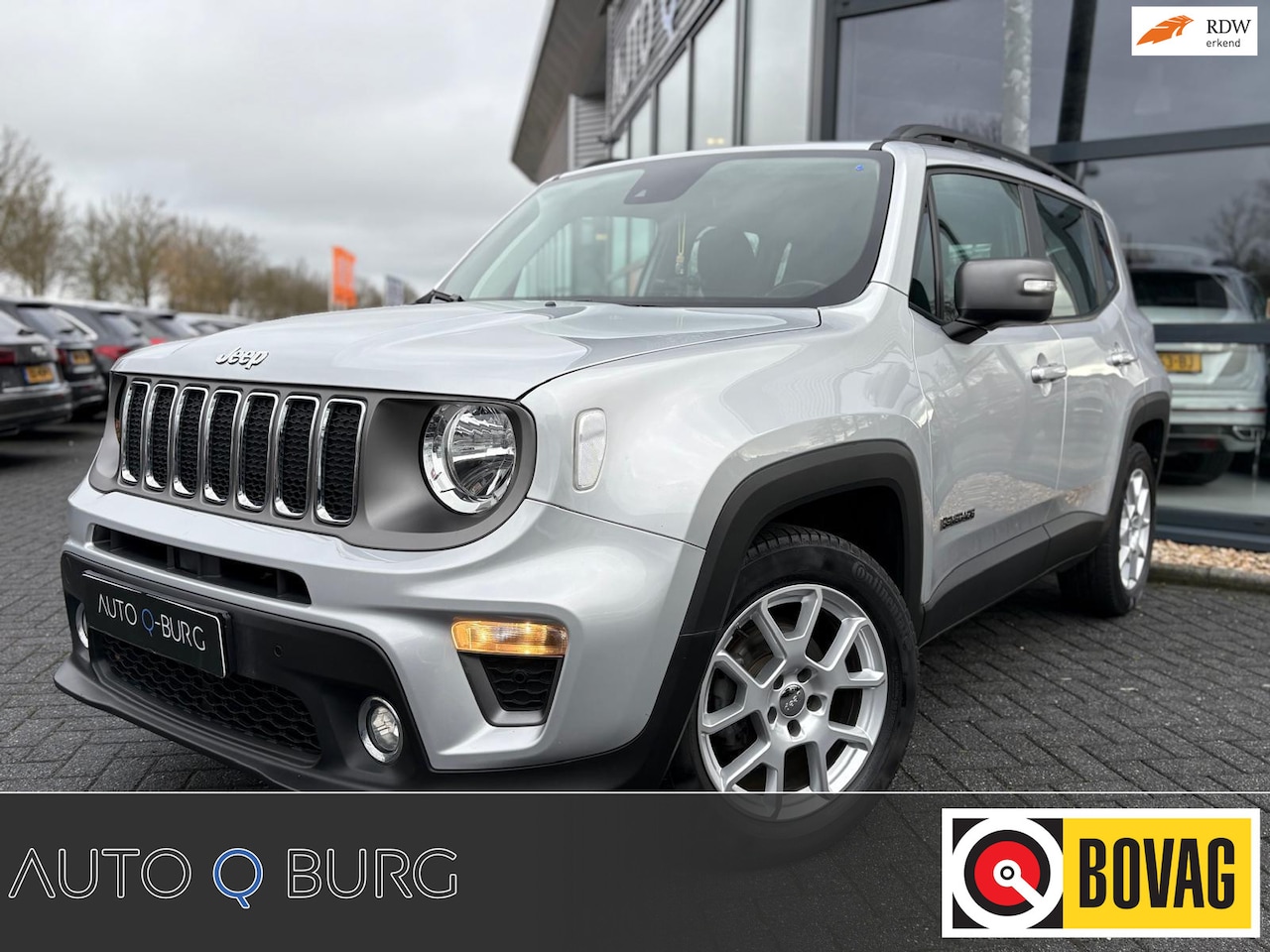Jeep Renegade - 1.0T Night Eagle | Navi | LMV | PDC | Climate | Cruise | Half Leer | Dakrailing | Dealer o - AutoWereld.nl