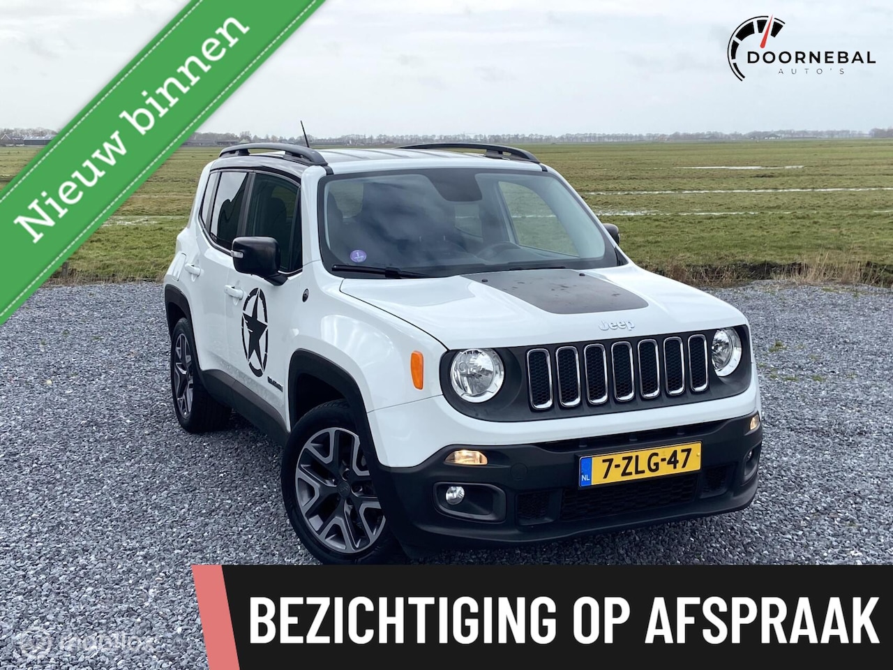 Jeep Renegade - 1.4 MultiAir Opening Edition / STOER / LEDER ! - AutoWereld.nl