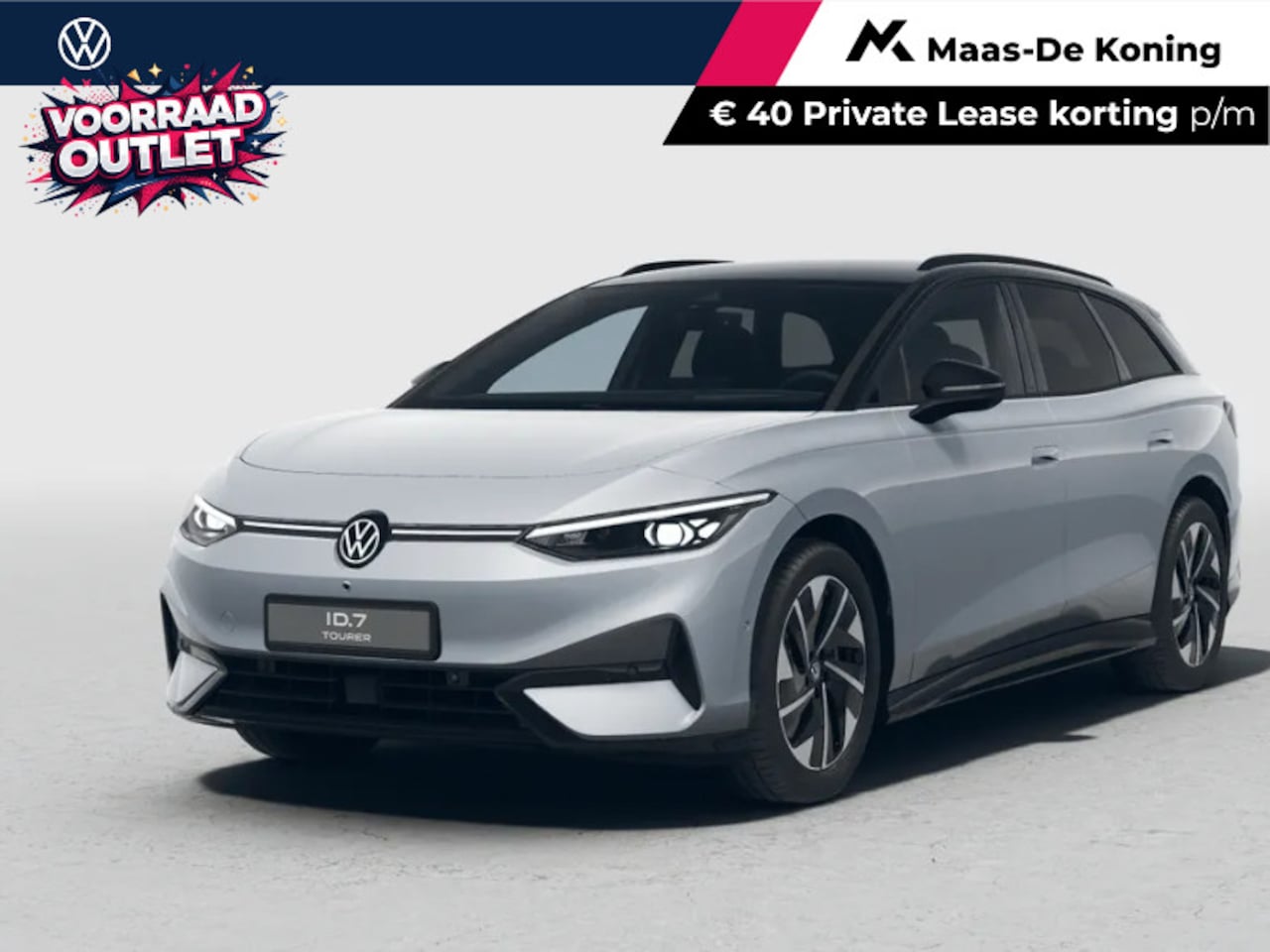 Volkswagen ID.7 - Pro Limited Edition 77 kWh accu 286 PK · Draadloze telefoonlader · 360 camera · verwarmde - AutoWereld.nl