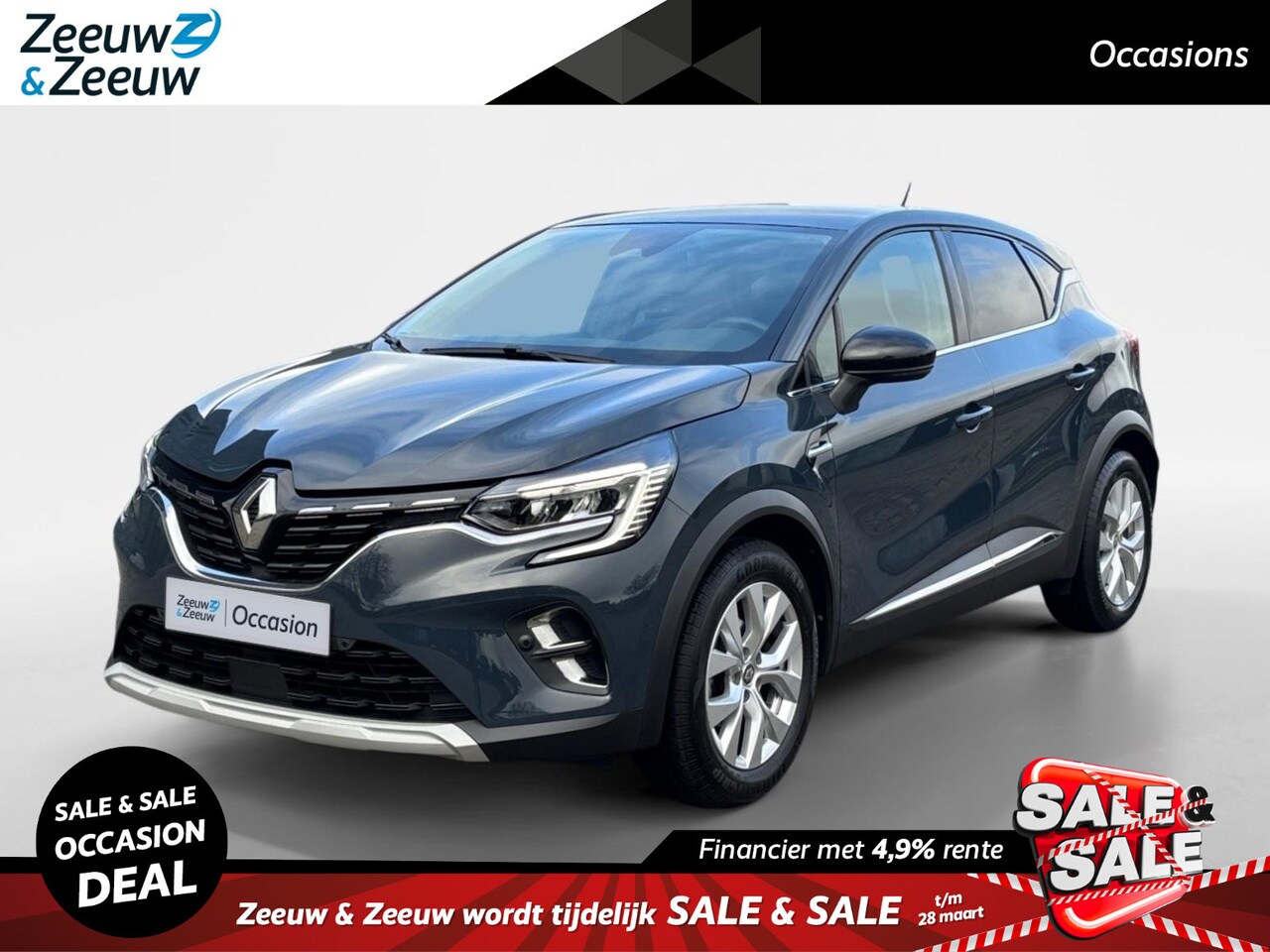 Renault Captur - 90PK TCe Intens | 1e eigenaar | Trekhaak | Camera | Climate Control | Apple CarPlay/Androi - AutoWereld.nl