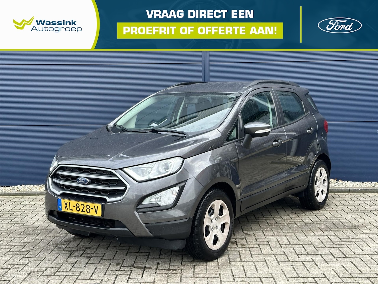 Ford EcoSport - 1.0 EcoBoost 125pk Trend Ultimate | Trekhaak | Navigatie | Parkeer Camera - AutoWereld.nl