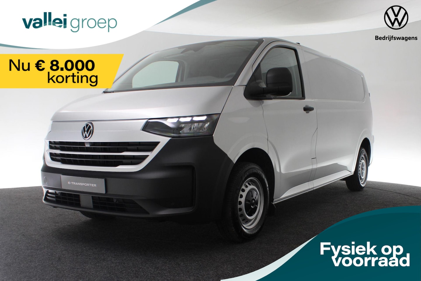 Volkswagen e-Transporter - L2 160kW 218pk | Neerklapbare Dakdragers | Alarm | Trekhaak | All season banden - AutoWereld.nl