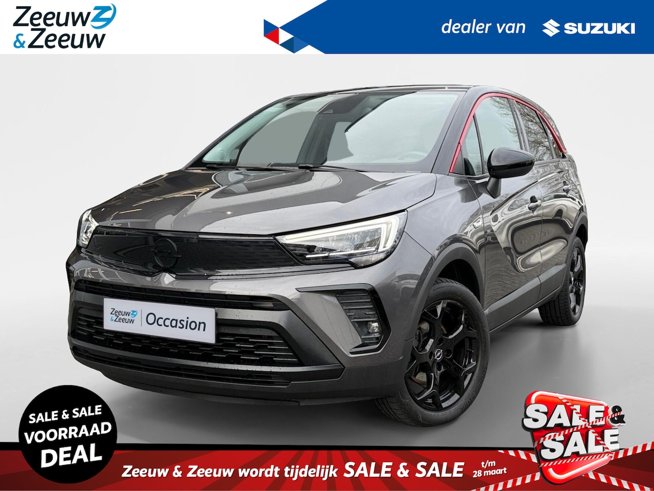 Opel Crossland - 1.2 Turbo GS Line Automaat | Navi | Climatecontrol - AutoWereld.nl