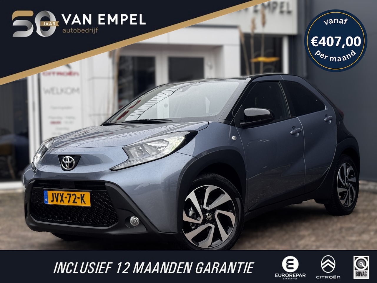 Toyota Aygo X - 1.0 VVT-i S-CVT Envy | Automaat | Camera | Carplay | Adaptive Cruise | - AutoWereld.nl