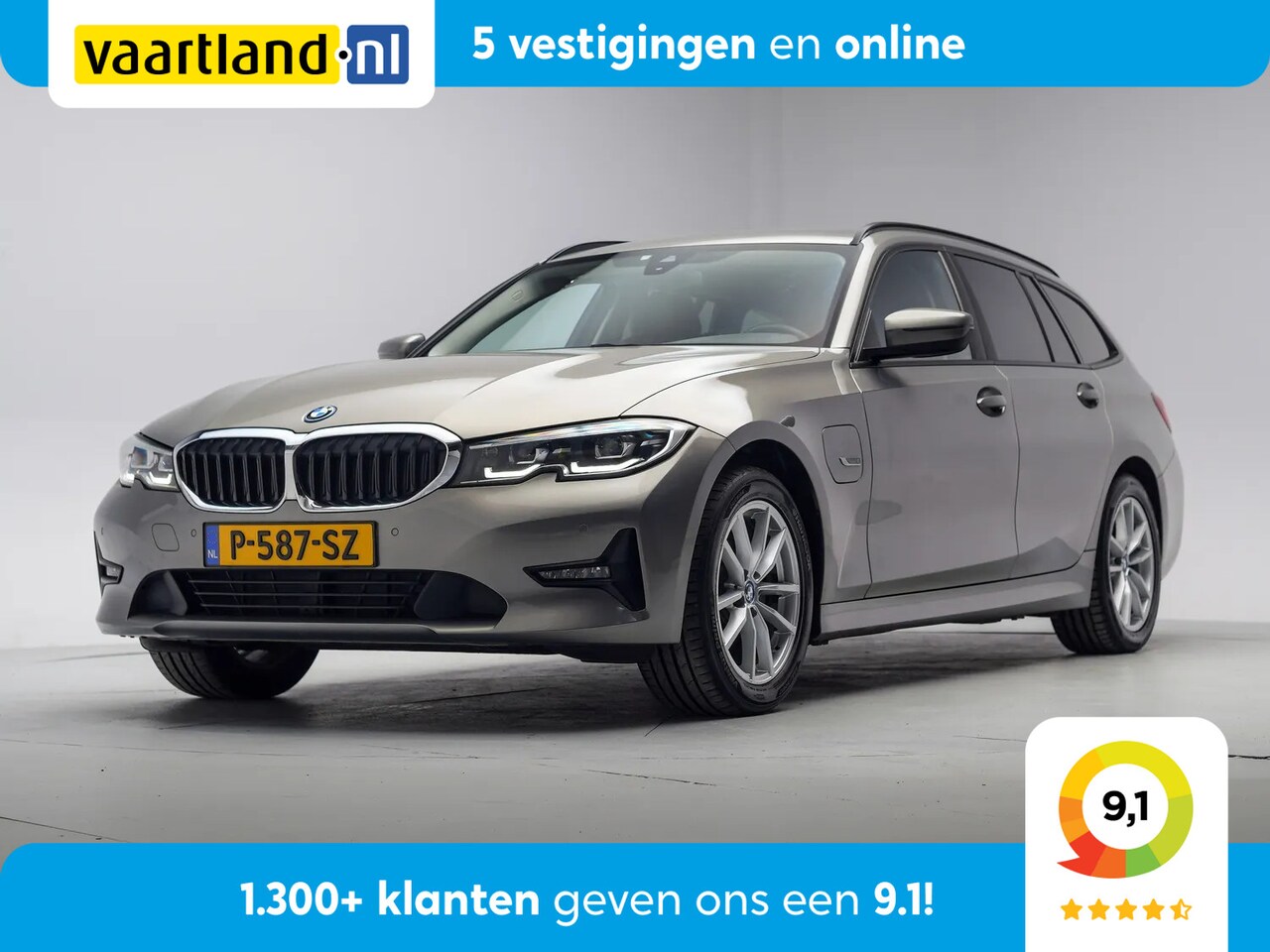 BMW 3-serie Touring - 320e High Executive Sport [ LED Harman/Kardon Leder Stoelverwarming ] - AutoWereld.nl