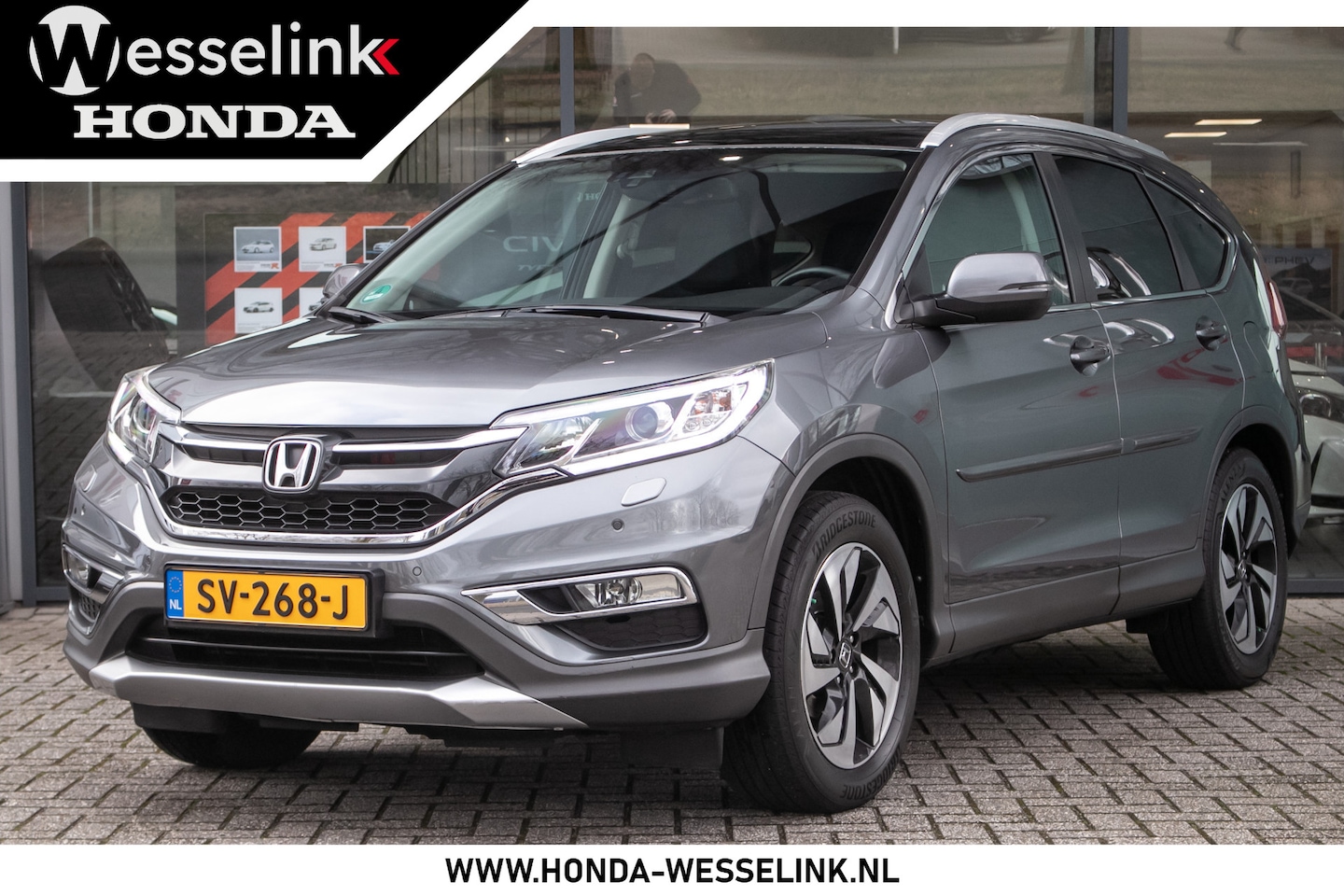 Honda CR-V - 2.0i 4WD Executive Automaat - Dealer ond. | Leder | Pano-dak | Trekhaak | Camera - AutoWereld.nl