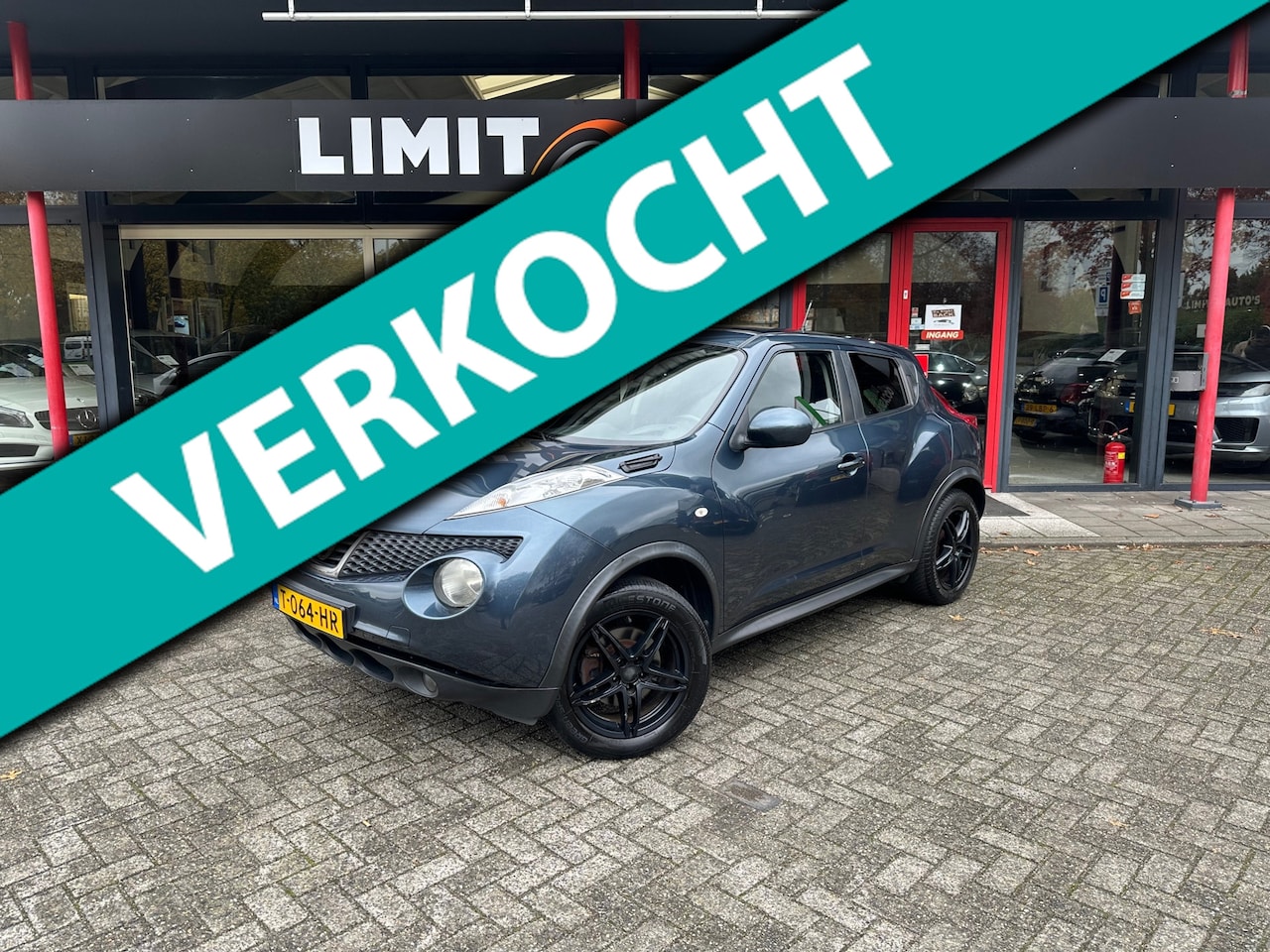 Nissan Juke - 1.6 DIG-T Tekna All-Mode/Aut/Keyless/Cruise/Climate/Camera/Leder/Trekhaak/Apk - AutoWereld.nl
