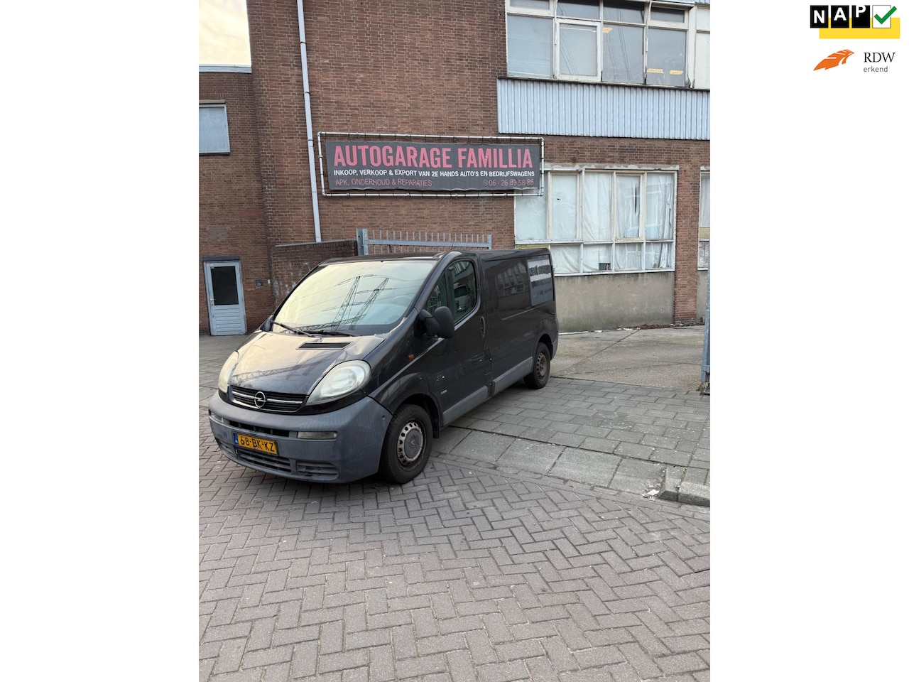 Opel Vivaro - 1.9 DI L1 H1 1.9 DI L1H1 - AutoWereld.nl