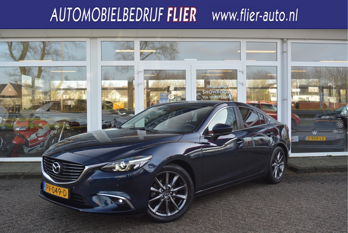 Mazda 6 - 2.0 SkyActiv-G 165 Skylease GT ✅ Trekhaak ✅ PDC V+A ✅ Bose ✅ Orig. NL ✅ - AutoWereld.nl